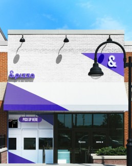 and Pizza - Kingstowne Center Alexandria VA exterior store front